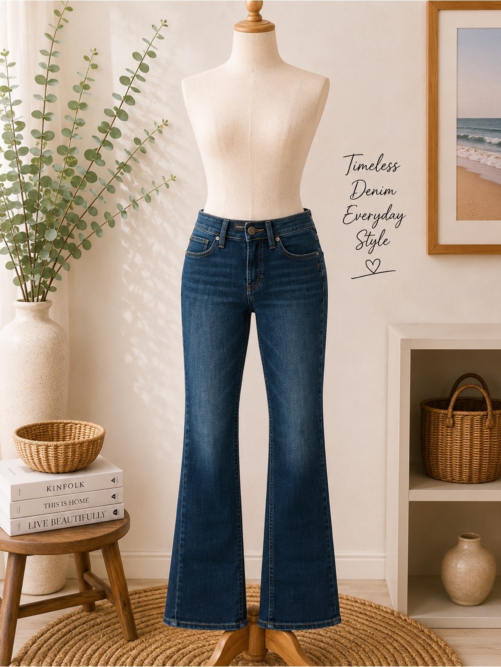 Silver Jeans Suki Slim Boot 28x33 Medium Wash EUC Flattering Fit